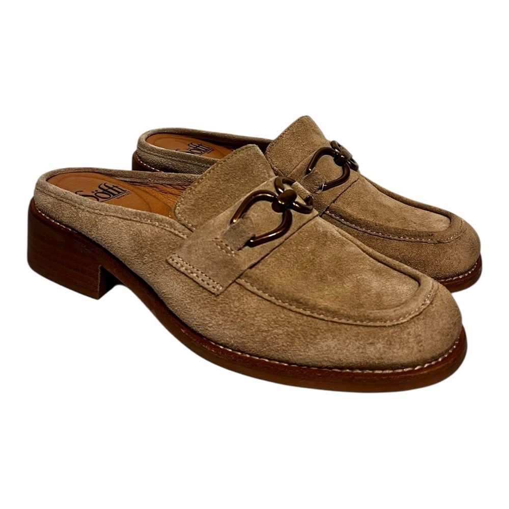 Sofft‎ | Beige Rosalia mule loafers 6
